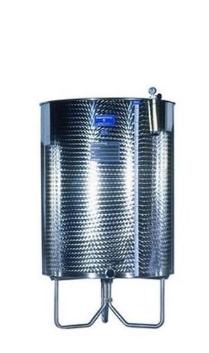 Flydel�gstank, rustfrit st�l. Kapacitet 200 liter.